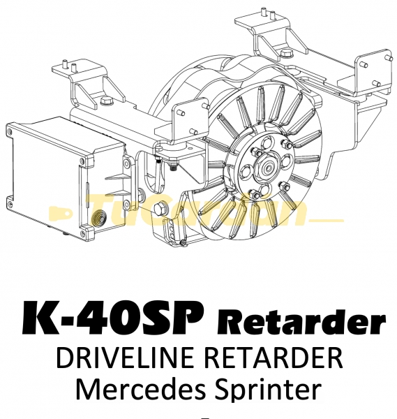 FRENO RETARDADOR PARA MERCEDEZ BENZ SPRINTER 515